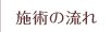 施術の流れ